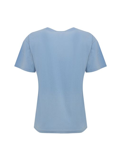 T-shirt in cotone blue con stampa Polo Bear POLO RALPH LAUREN | 211971730001
